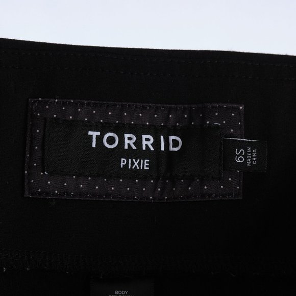 TORRID Black Pixie Size 6S - Picture 4 of 6